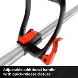 EINHELL GE-HC 18 Li T- Solo Cuchilla doble rojo, Batería