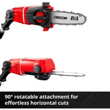 EINHELL GE-HC 18 Li T- Solo Cuchilla doble rojo, Batería
