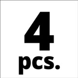 EINHELL Juego de cinceles 4132769, 4 piezas 