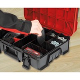 EINHELL Set de compartimentos de plástico para maletín de sistema, 9 piezas, Depósito negro