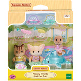 EPOCH Sylvanian Families - Amigos del jardín de infancia de aventuras "Diversión en la piscina", Juegos de construcción 