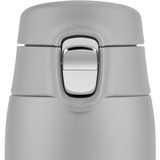 Emsa Light Mug 400 ml Plata, Termo plateado, Plata, Acero inoxidable, Polipropileno (PP), 400 ml, 6,6 cm, 196 mm