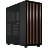 Fractal Design North Charcoal Black, Cajas de torre negro/Madera
