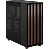 Fractal Design North Charcoal Black, Cajas de torre negro/Madera
