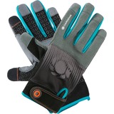 GARDENA 11520-20 guante de seguridad Guantes de jardinero Negro, Azul, Gris Algodón, Elastano, Nylon, Poliéster, Poliuretano, Caucho Guantes de jardinero, Negro, Azul, Gris, M, SML, Algodón, Elastano, Nylon, Poliéster, Poliuretano, Caucho