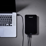 Intenso Memory Center disco duro externo 6000 GB Negro, Unidad de disco duro negro, 6000 GB, 3.5", 3.2 Gen 1 (3.1 Gen 1), 5400 RPM, Negro