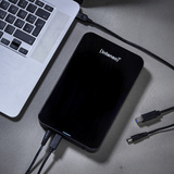 Intenso Memory Center disco duro externo 6000 GB Negro, Unidad de disco duro negro, 6000 GB, 3.5", 3.2 Gen 1 (3.1 Gen 1), 5400 RPM, Negro