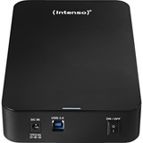 Intenso Memory Center disco duro externo 6000 GB Negro, Unidad de disco duro negro, 6000 GB, 3.5", 3.2 Gen 1 (3.1 Gen 1), 5400 RPM, Negro