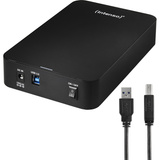 Intenso Memory Center disco duro externo 6000 GB Negro, Unidad de disco duro negro, 6000 GB, 3.5", 3.2 Gen 1 (3.1 Gen 1), 5400 RPM, Negro