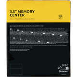 Intenso Memory Center disco duro externo 6000 GB Negro, Unidad de disco duro negro, 6000 GB, 3.5", 3.2 Gen 1 (3.1 Gen 1), 5400 RPM, Negro