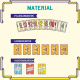 KOSMOS Flip 7, Juegos de cartas 