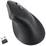 Kensington Ratón recargable Pro Fit Ergo MY630 EQ negro, mano derecha, Diseño vertical, RF Wireless + Bluetooth + USB Type-A, 2400 DPI, Negro