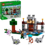LEGO Minecraft La Fortaleza-Lobo, Juegos de construcción Juego de construcción, 8 año(s), Plástico, 312 pieza(s), 504 g