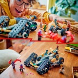 LEGO NINJAGO Vehículo Combinado del Equipo Ninja, Juegos de construcción Juego de construcción, 9 año(s), Plástico, 576 pieza(s), 955 g