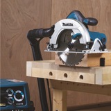 Makita HS7601J sierra circular portátil 19 cm 5200 RPM 1200 W azul/Negro, 19 cm, 5200 RPM, 6,6 cm, 3 cm, 4,6 cm, 98 dB