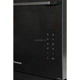 Panasonic NN-CS88LBEPG microondas Encimera Microondas con grill 31 L 1000 W Negro negro/Gris oscuro, Encimera, Microondas con grill, 31 L, 1000 W, Tocar, Negro