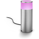 Philips Hue Lámpara de zócalo White & Color Ambiance Calla, Luz de LED plateado