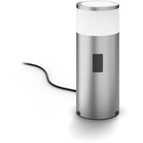 Philips Hue Lámpara de zócalo White & Color Ambiance Calla, Luz de LED plateado