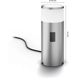 Philips Hue Lámpara de zócalo White & Color Ambiance Calla, Luz de LED plateado