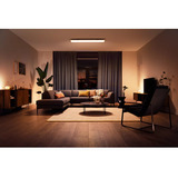 Philips White Ambiance Aurelle panel rectangular, Luz de LED negro
