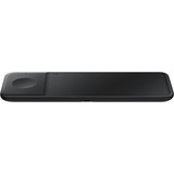 SAMSUNG EP-P6300 Auriculares, Smartphone, Reloj inteligente Negro USB Cargador inalámbrico Carga rápida Interior, Estación de carga negro, Interior, USB, Cargador inalámbrico, 1 m, Negro