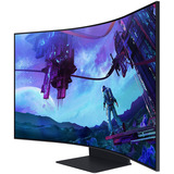 Samsung G97NC pantalla para PC 139,7 cm (55") 3840 x 2160 Pixeles 4K Ultra HD LED Negro, Monitor de gaming negro, 139,7 cm (55"), 3840 x 2160 Pixeles, 4K Ultra HD, LED, 1 ms, Negro