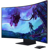 Samsung G97NC pantalla para PC 139,7 cm (55") 3840 x 2160 Pixeles 4K Ultra HD LED Negro, Monitor de gaming negro, 139,7 cm (55"), 3840 x 2160 Pixeles, 4K Ultra HD, LED, 1 ms, Negro