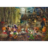 Schmidt Spiele Thomas Kinkade Studios: Disney Dreams Collection - Mickey & Minnie Halloween Fun, Puzzle 
