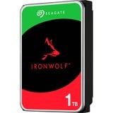Seagate IronWolf ST1000VN008 disco duro interno 1 TB 5400 RPM 256 MB 3.5" Serial ATA III, Unidad de disco duro 1 TB, 5400 RPM, 256 MB, 3.5", Serial ATA III
