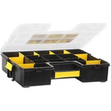 Stanley CUBIX 1-94-745 pieza pequeña y caja de herramientas Caja para piezas pequeñas Negro, Transparente, Amarillo negro/Amarillo, Caja para piezas pequeñas, Negro, Transparente, Amarillo, 90 mm, 430 mm, 330 mm