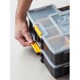 Stanley CUBIX 1-94-745 pieza pequeña y caja de herramientas Caja para piezas pequeñas Negro, Transparente, Amarillo negro/Amarillo, Caja para piezas pequeñas, Negro, Transparente, Amarillo, 90 mm, 430 mm, 330 mm