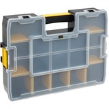 Stanley CUBIX 1-94-745 pieza pequeña y caja de herramientas Caja para piezas pequeñas Negro, Transparente, Amarillo negro/Amarillo, Caja para piezas pequeñas, Negro, Transparente, Amarillo, 90 mm, 430 mm, 330 mm