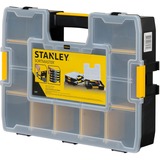 Stanley CUBIX 1-94-745 pieza pequeña y caja de herramientas Caja para piezas pequeñas Negro, Transparente, Amarillo negro/Amarillo, Caja para piezas pequeñas, Negro, Transparente, Amarillo, 90 mm, 430 mm, 330 mm