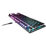 Turtle Beach Vulcan TKL teclado Juego USB QWERTZ Alemán Negro, Teclado para gaming negro, Alámbrico, USB, Interruptor mecánico, QWERTZ, LED RGB, Negro