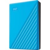 WD My Passport 6TB, Unidad de disco duro Azul