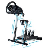 Wheel Stand Pro V2 Thrustmaster T300RS/TX R, Soporte negro