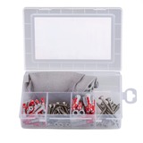 fischer Ayudantes prácticos Jardín y Casa, Pasador gris claro/Rojo