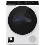 gorenje DPNA83W secadora Independiente Carga frontal 8 kg Negro, Blanco, Secadoras con bomba de calor blanco/Negro, Independiente, Carga frontal, Bomba de calor, Negro, Blanco, Giratorio, Tocar, Negro