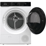 gorenje DPNA83W secadora Independiente Carga frontal 8 kg Negro, Blanco, Secadoras con bomba de calor blanco/Negro, Independiente, Carga frontal, Bomba de calor, Negro, Blanco, Giratorio, Tocar, Negro
