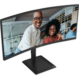 AOC CU34E4CV, Monitor LED negro