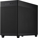 ASUS AP201 PRIME CASE TG Mini Tower Negro, Cajas de torre negro, Mini Tower, PC, Negro, micro ATX, Mini-ITX, 17 cm, 33,8 cm