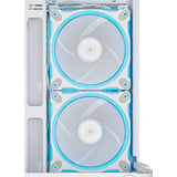 ASUS PRIME AP202 ARGB Mini Tower Blanco, Cajas de torre blanco, Mini Tower, PC, Blanco, micro ATX, Mini-ITX, Metal, Juego