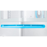 ASUS PRIME AP202 ARGB Mini Tower Blanco, Cajas de torre blanco, Mini Tower, PC, Blanco, micro ATX, Mini-ITX, Metal, Juego