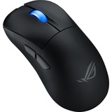 ASUS ROG Keris II Ace Wireless AimPoint Black ratón Juego mano derecha RF Wireless + Bluetooth + USB Type-A Óptico 42000 DPI, Ratones para gaming negro, mano derecha, Óptico, RF Wireless + Bluetooth + USB Type-A, 42000 DPI, Negro