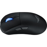 ASUS ROG Keris II Ace Wireless AimPoint Black ratón Juego mano derecha RF Wireless + Bluetooth + USB Type-A Óptico 42000 DPI, Ratones para gaming negro, mano derecha, Óptico, RF Wireless + Bluetooth + USB Type-A, 42000 DPI, Negro