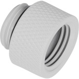 Alphacool 17488 accesorio o pieza de sistema de refrigeración para ordenador Kit de montaje, Extensión blanco, Kit de montaje, Latón, Blanco, 1/4", Macho, Hembra