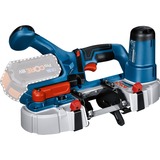 Bosch GCB 18V-63 Professional solo, 06012A0401, Sierra de cinta azul/Negro