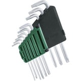 Bosch Juego de llaves hexagonales internas de seis caras, 9 piezas, Destornillador verde/Negro