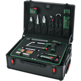 Bosch Set de maletín de herramientas rodante, 119 piezas, Kit de herramientas negro