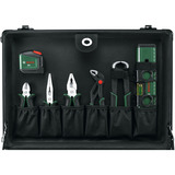 Bosch Set de maletín de herramientas rodante, 119 piezas, Kit de herramientas negro